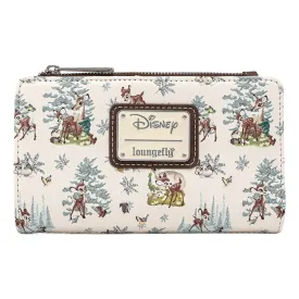 Disney Bambi Scenes Allover Print Wallet