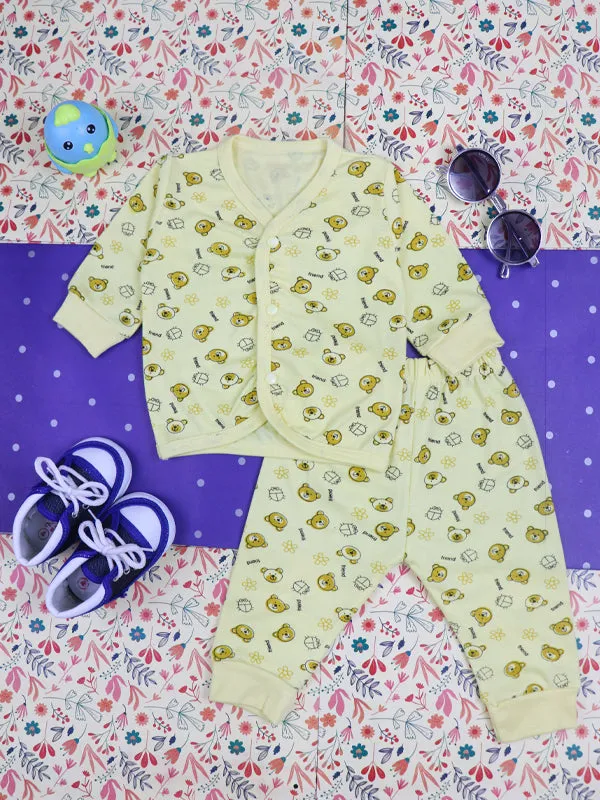 0Mth - 9Mth Friend Light Yellow Baba Suit For Newborns BG NBS70