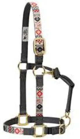 Adjustable Halter  - Crimson Aztec