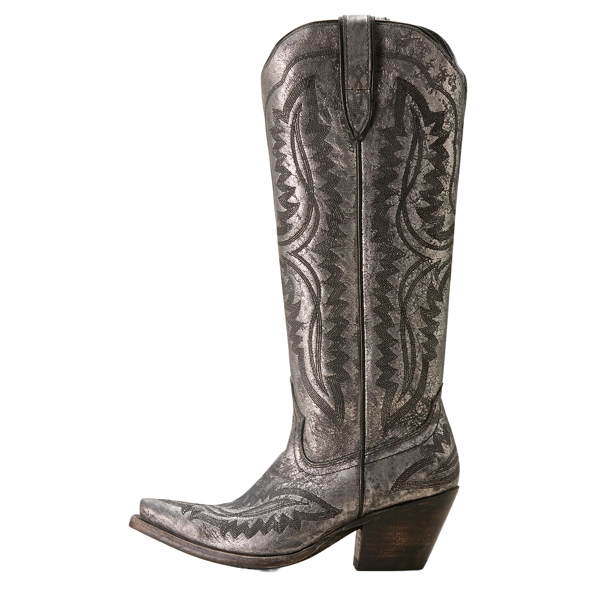 Ariat Ladies Casanova Embroidered Soft Mercury Black Western Boot 10053651