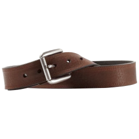 Ariat Men's Brown Triple Stitch Leather Belt A10004631