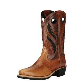 Ariat Men's Heritage Roughstock VentTek Boot - Gingersnap/Tan