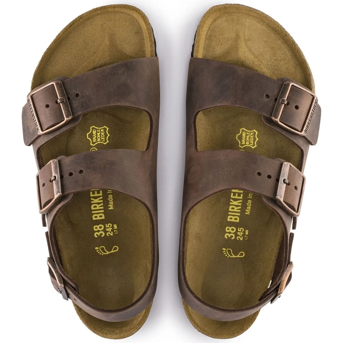 Birkenstock Women's Milano Habana Oiled Leather