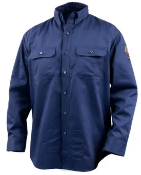 Black Stallion Navy AR/FR Work Shirt WF2110-NV