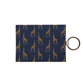 Blue Giraffe Card Holder