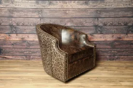 Broken Arrow Swivel Chair Sepia