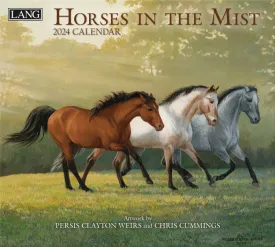 Calendar - Horses in the Mist