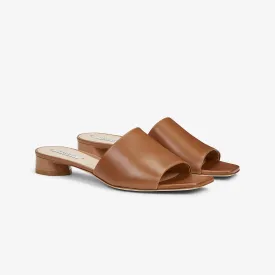 Carter Slide - Kidskin :: Cognac