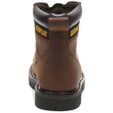 CAT Men's Second Shift 6" Work Boot - Dark Brown - P72593