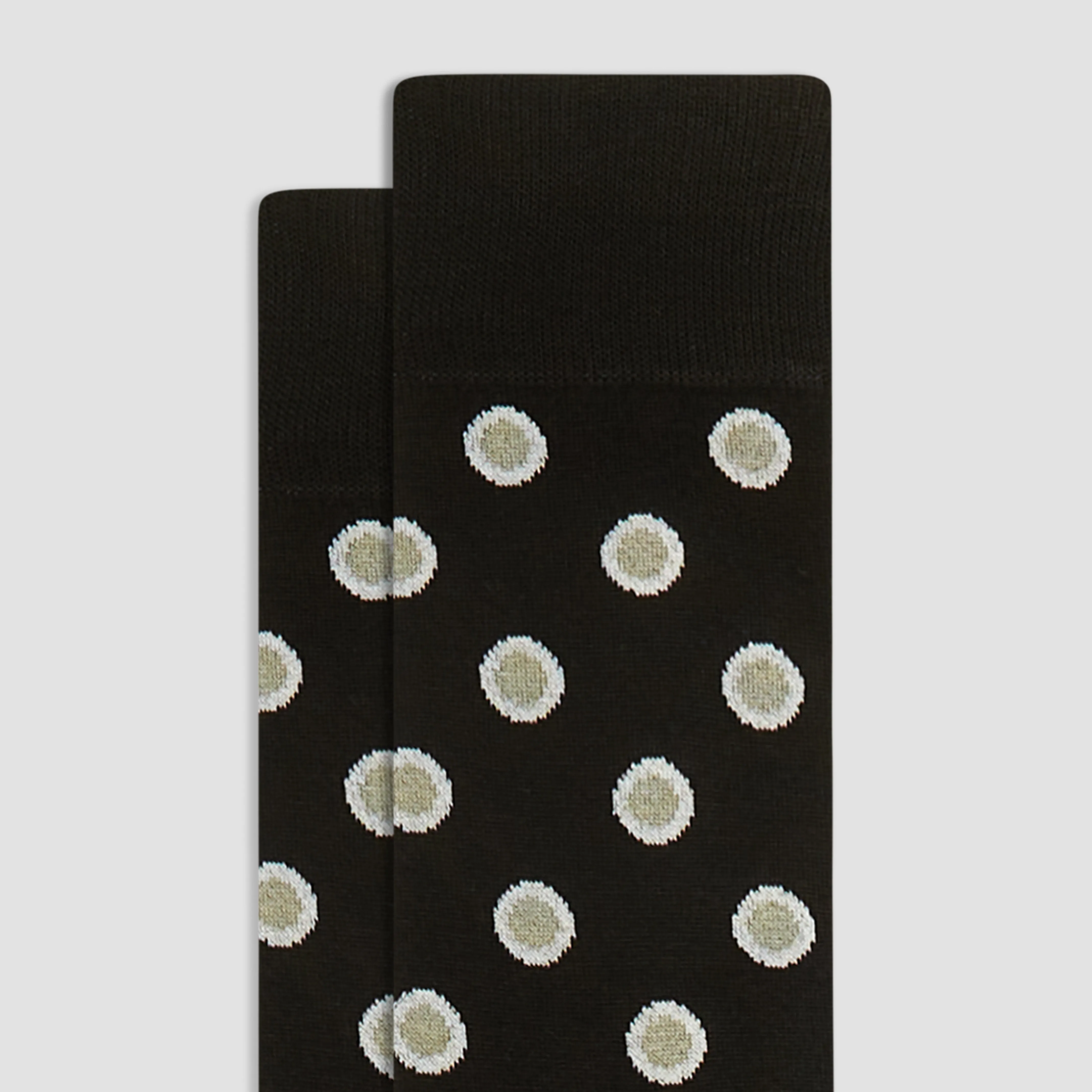 Coin Dot Mid-Calf Socks