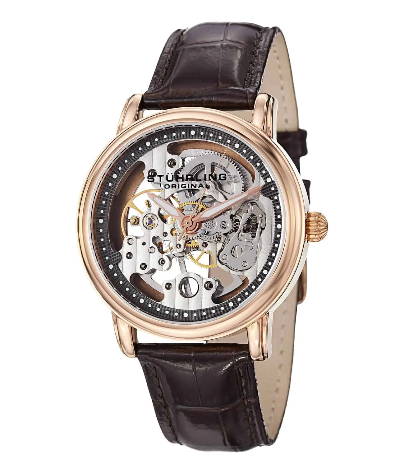 Delphi Mechanical 458G Hand-wind 40mm Skeleton