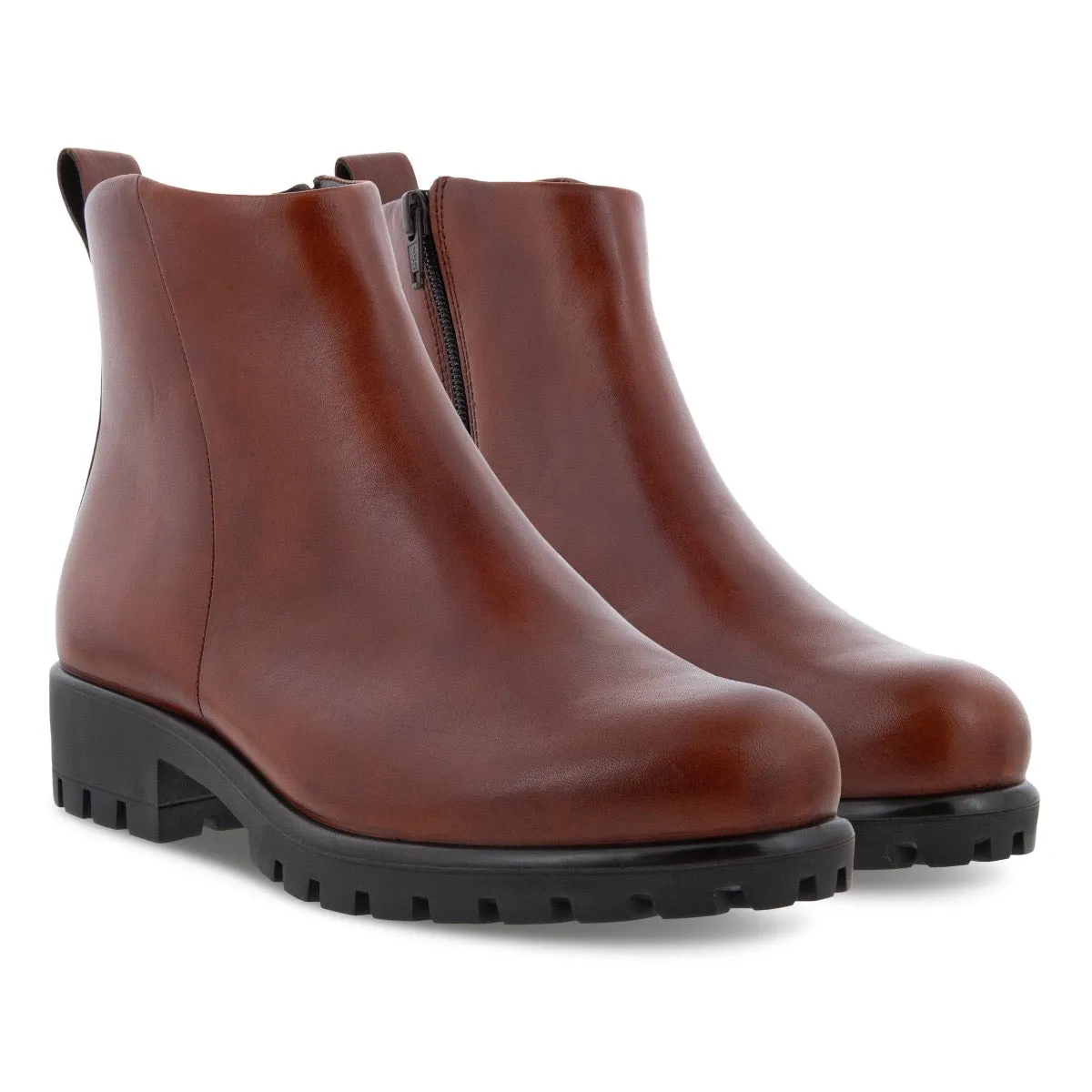 Ecco Modtray Ankle Boot - Cognac