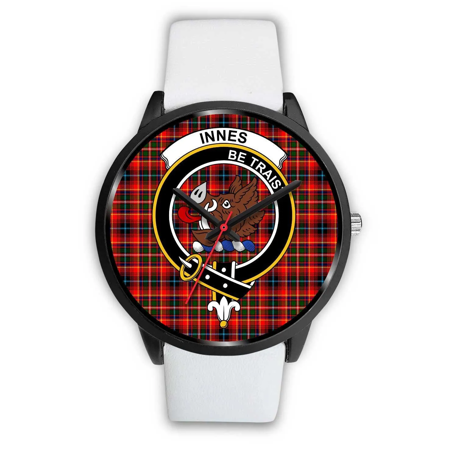 Innes Modern Clan Badge Tartan Black Watch