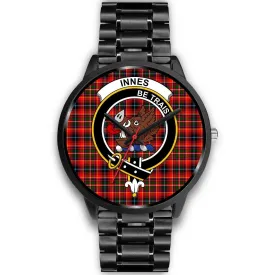 Innes Modern Clan Badge Tartan Black Watch