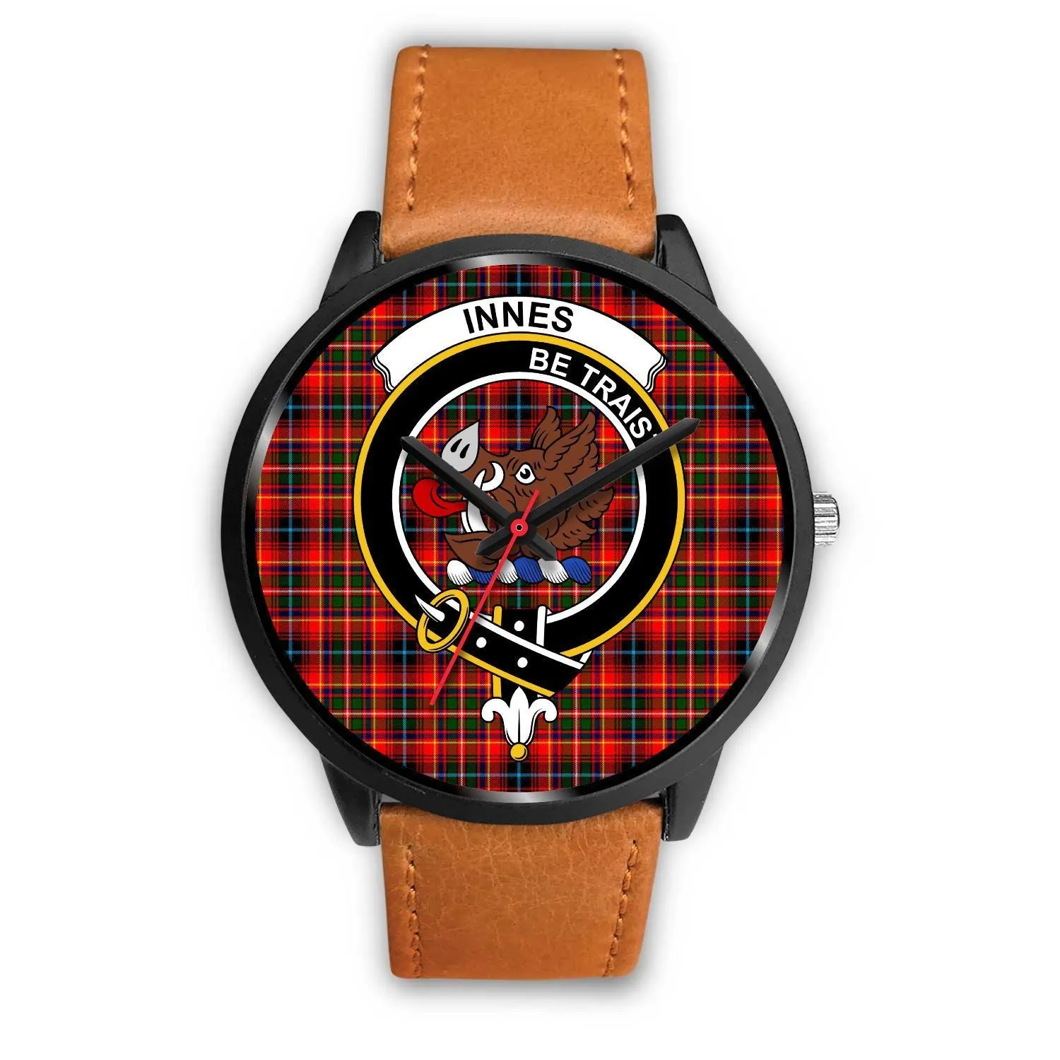 Innes Modern Clan Badge Tartan Black Watch