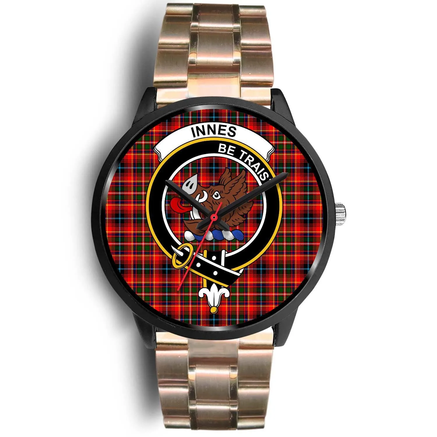 Innes Modern Clan Badge Tartan Black Watch