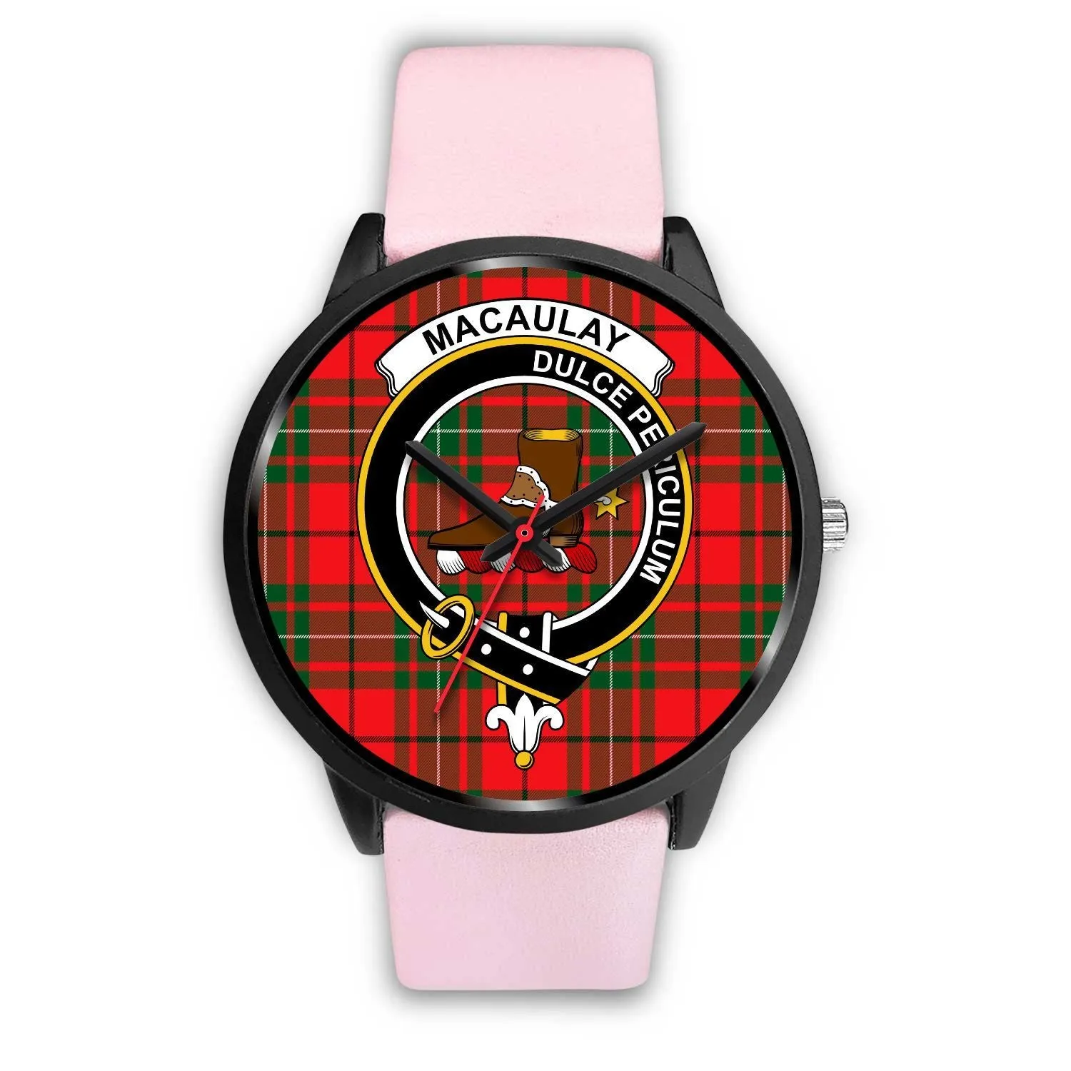 MacAulay Modern Clan Badge Tartan Black Watch