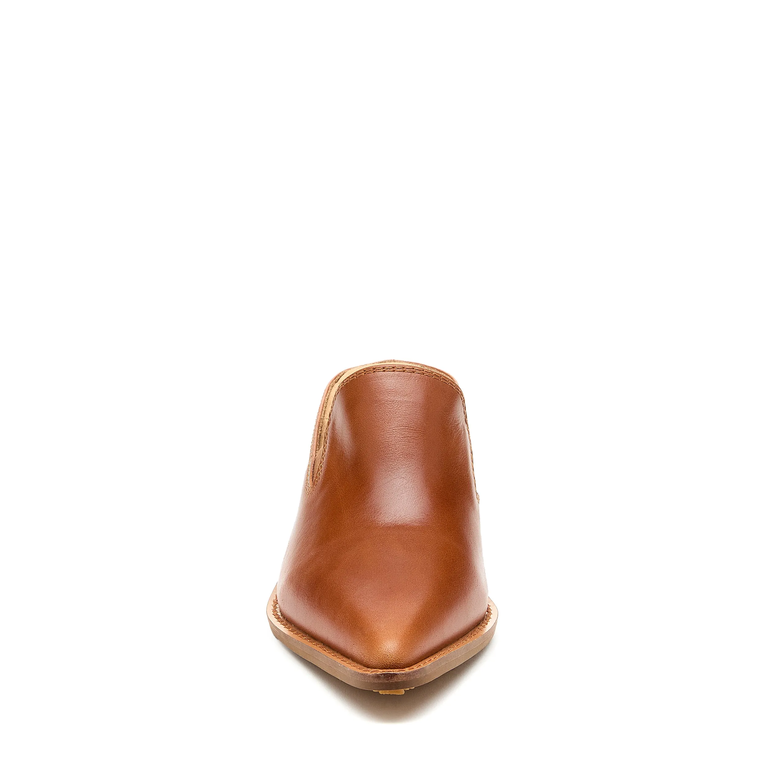 Mason Caramel Pointed Toe Mules