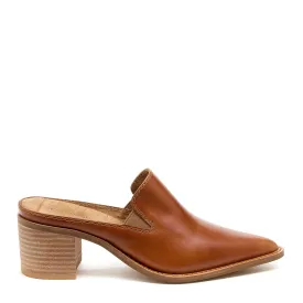 Mason Caramel Pointed Toe Mules