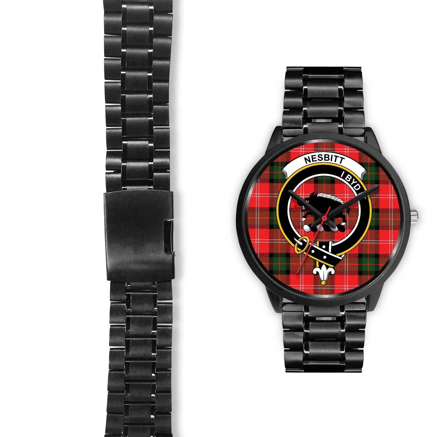 Nesbitt Modern Clan Badge Tartan Black Watch