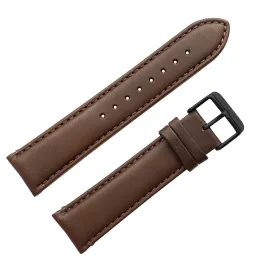 No.29 Italian Leather Brown Strap Black Tang Buckle