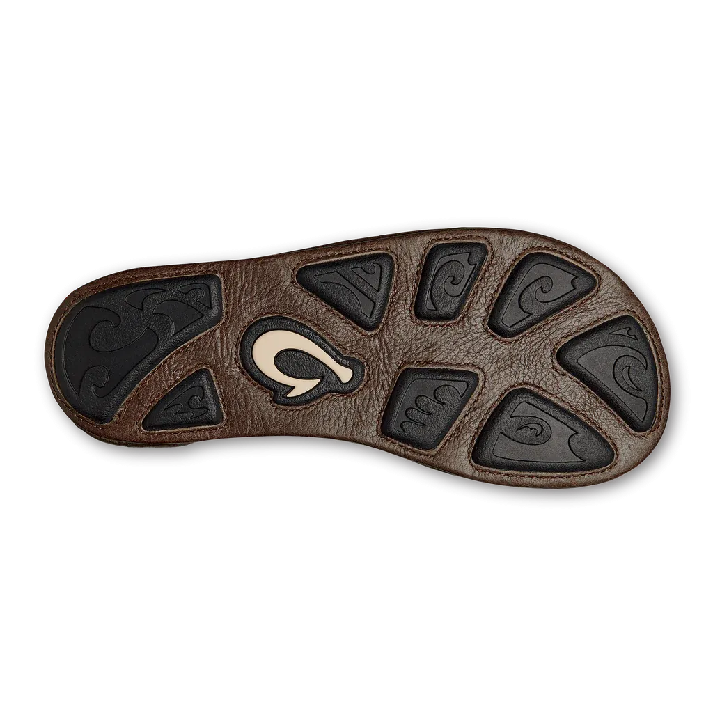 OluKai Hiapo Sandal - Rum / Dark Wood