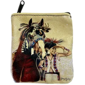 Plateau Pony & Prince Leather Western Coin Purse