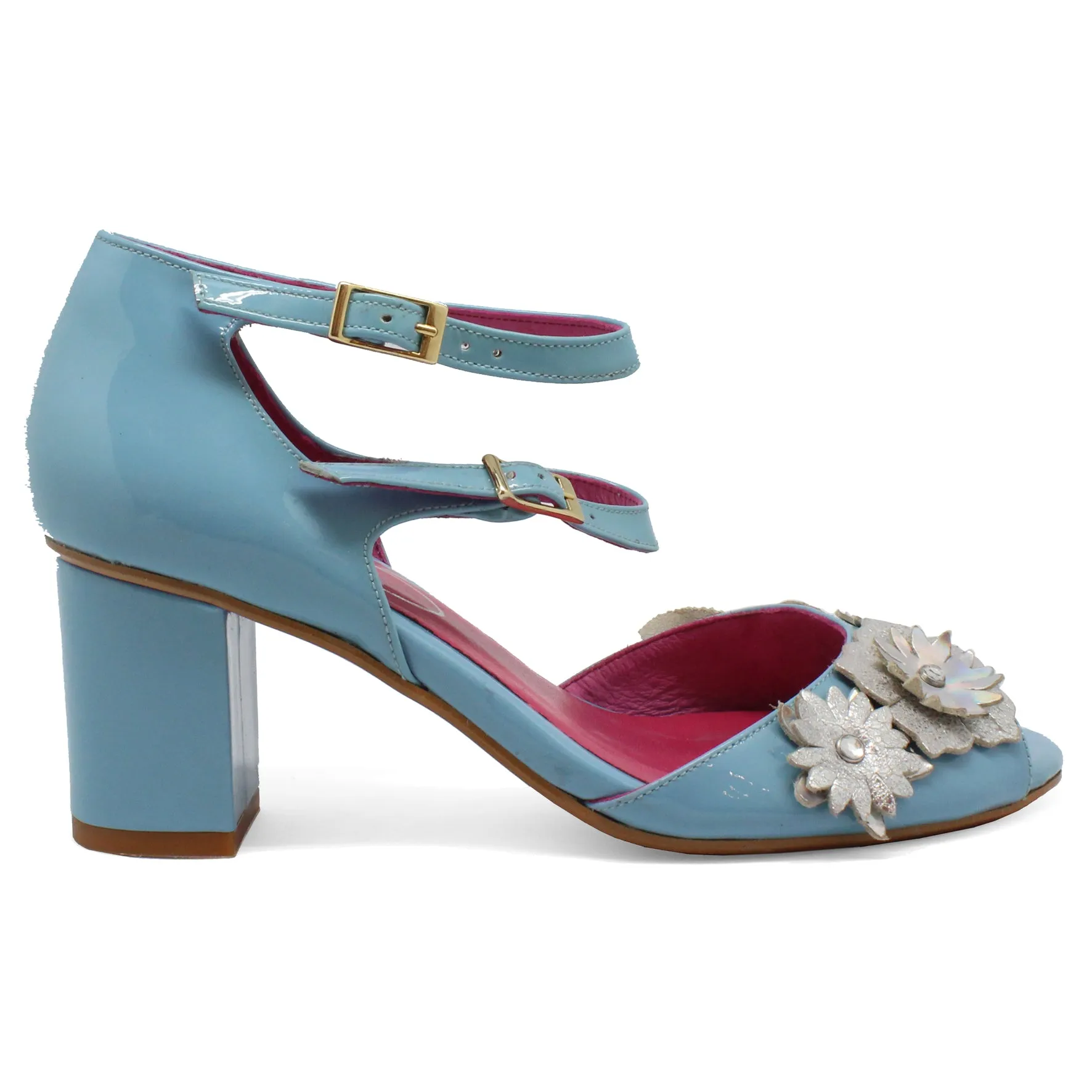 Poppy - Blue Patent - LAST PAIR 37!