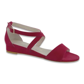 Simone Suede Fuchsia