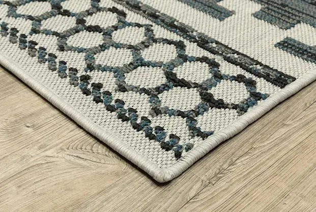 Torrey 005Y1 Beige/Blue Rug